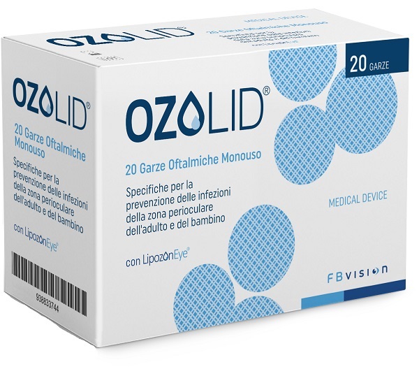 GARZA OZOLID OFTALMICA TNT CON OLIO OZONIZZATO IN FOSFOLIPIDI LIPOZONEYE 20 PEZZI - Speedyfarma.it