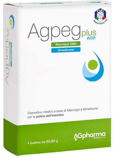 AGPEG PLUS ESSE 4 BUSTE OROSOLUBILI DA 60,98 G - Speedyfarma.it