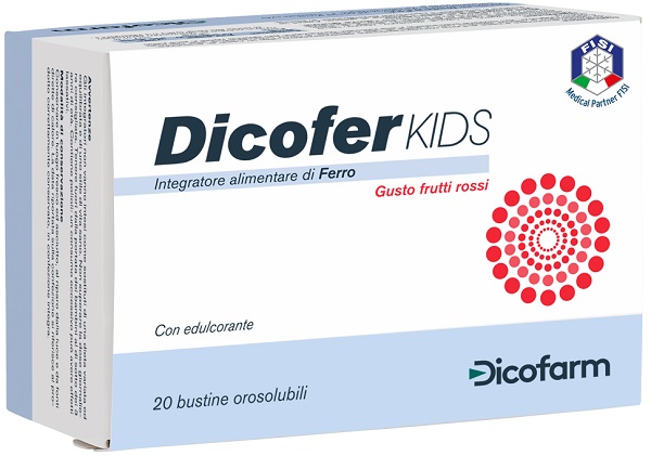 DICOFER KIDS 20 BUSTINE OROSOLUBILI - Speedyfarma.it