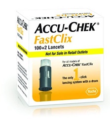 LANCETTE PUNGIDITO ACCU-CHEK FASTCLIX 100 + 2 PEZZI - Speedyfarma.it