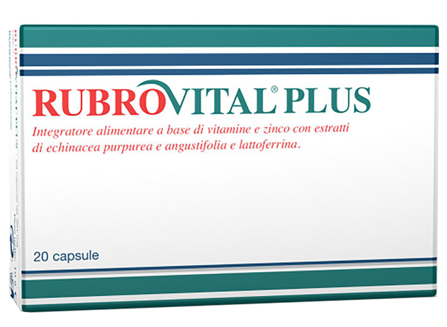 RUBROVITAL PLUS 20 CAPSULE - Speedyfarma.it