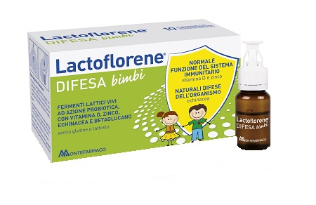 LACTOFLORENE DIFESA BAMBINI 10 FLACONI 100 ML - Speedyfarma.it