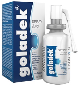 GOLADEK SPRAY NO ALCOOL 25 ML - Speedyfarma.it