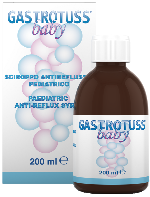 BABY SCIROPPO ANTIREFLUSSO GASTROTUSS 200 ML - Speedyfarma.it