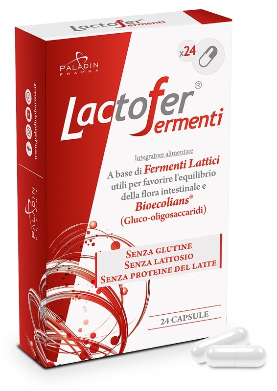 LACTOFER FERMENTI 24 CAPSULE - Speedyfarma.it