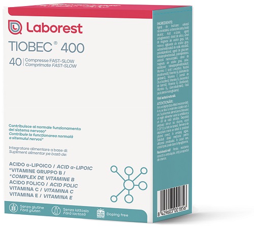 TIOBEC 400 40 COMPRESSE FAST-SLOW DA 1,28 G - Speedyfarma.it