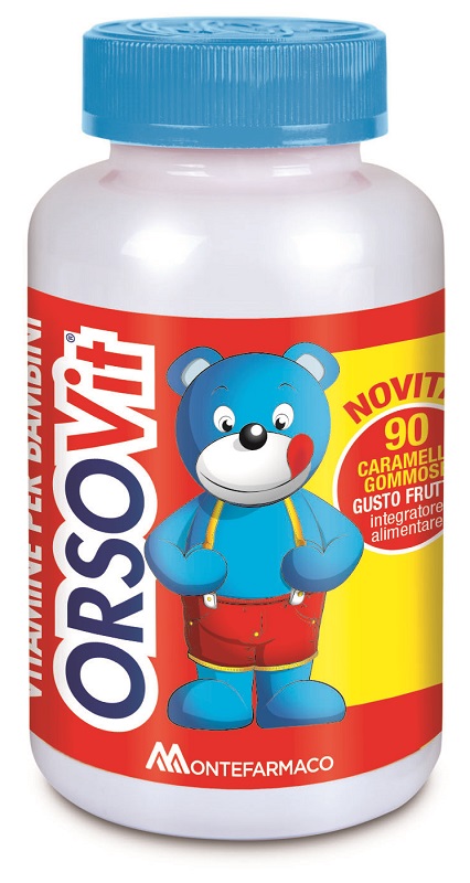 ORSOVIT CARAMELLE GOMMOSE 90 PEZZI - Speedyfarma.it