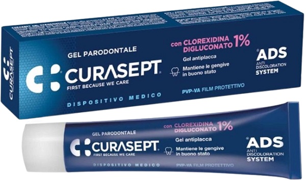 CURASEPT ADS GEL PARODONTALE CLOREXIDINA DIGLUCONATO 1% 30 ML - Speedyfarma.it