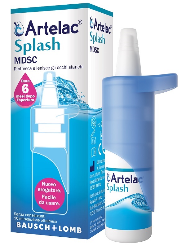 ARTELAC SPLASH MULTIDOSE GOCCE OCULARI FLACONE 10 ML - Speedyfarma.it