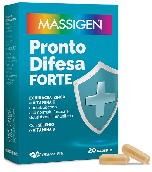 MASSIGEN PRONTO DIFESA FORTE 20 CAPSULE - Speedyfarma.it