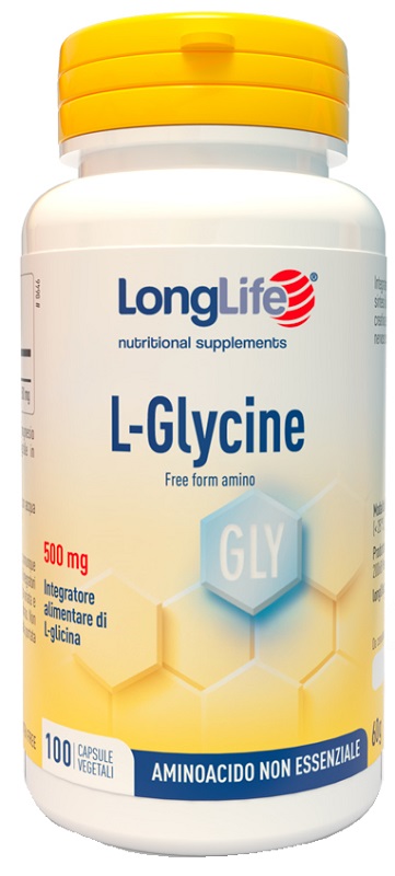 LONGLIFE L-GLYCINE 500 MG 100 CAPSULE VEGETALI - Speedyfarma.it