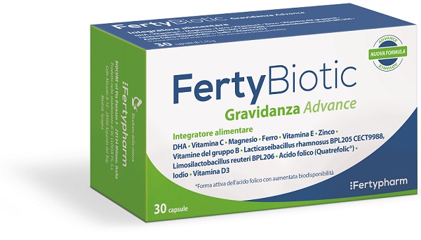 FERTYBIOTIC GRAVIDANZA ADVANCE 30 CAPSULE DA 1,15 G - Speedyfarma.it