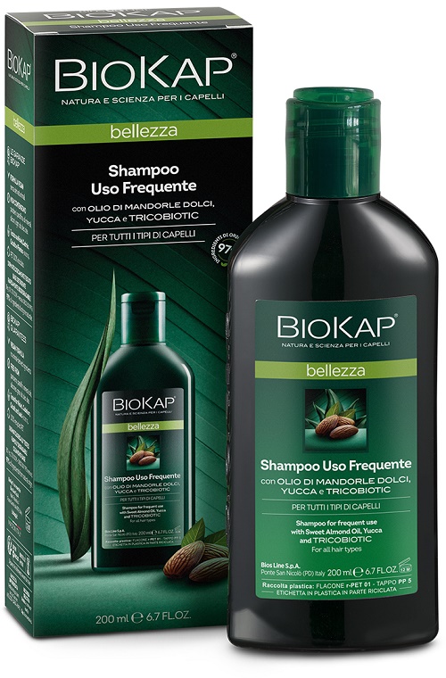 BIOKAP BELLEZZA SHAMPOO USO FREQUENTE CON TRICOBIOTIC 200 ML - Speedyfarma.it