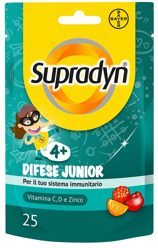 SUPRADYN DIFESE JUNIOR 25 CARAMELLE GOMMOSE - Speedyfarma.it