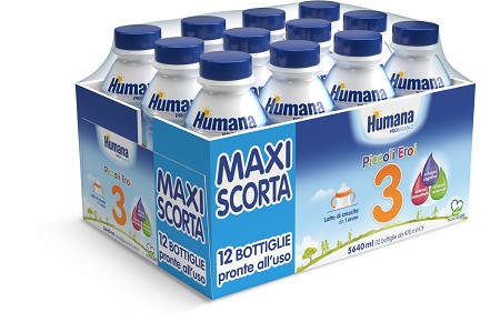 HUMANA 3 PROBALANCE MULTIPACK MAXI SCORTA 12 BOTTIGLIE DA 470 ML - Speedyfarma.it