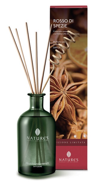 NATURE'S DIFFUSORE ROSSO DI SPEZIE 200 ML EDIZIONE LIMITATA - Speedyfarma.it