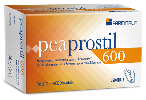 PEAPROSTIL 600 16 STICK PACK OROSOLUBILI - Speedyfarma.it