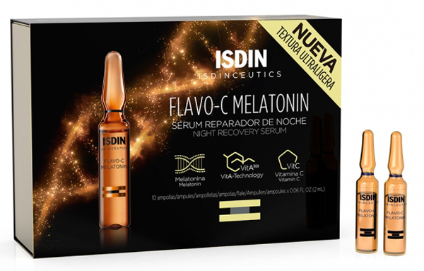 ISDINCEUTICS FLAVO C MELATONIN 10 FIALE - Speedyfarma.it
