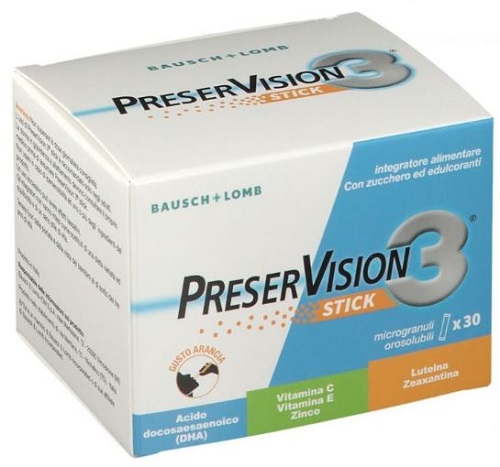 PRESERVISION 3 30 STICK OROSOLUBILI DA 2 G - Speedyfarma.it