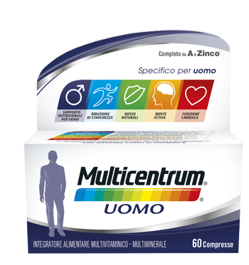 MULTICENTRUM UOMO 60 COMPRESSE - Speedyfarma.it