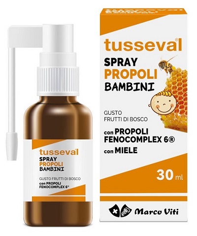 TUSSEVAL GOLA PROPOLI SPRAY PER BAMBINI 30 ML - Speedyfarma.it
