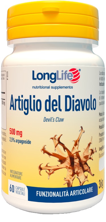 LONGLIFE ARTIGLIO DEL DIAVOLO 2% 60 CAPSULE - Speedyfarma.it
