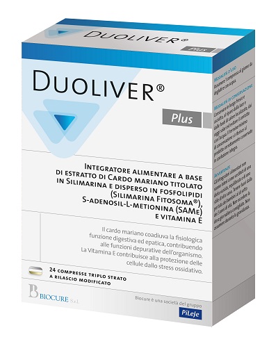 DUOLIVER PLUS 24 COMPRESSE - Speedyfarma.it