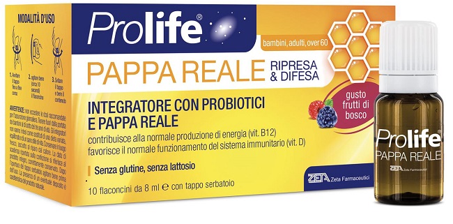 PROLIFE PAPPA REALE 10 FLACONI DA 8 ML - Speedyfarma.it