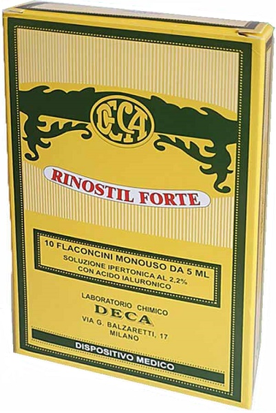 RINOSTIL FORTE SOLUZIONE IPERTONICA 10 FLACONCINI MONOUSO DA 5 ML - Speedyfarma.it