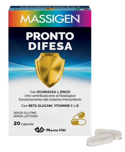MASSIGEN PRONTO DIFESA 20 CAPSULE - Speedyfarma.it