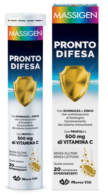 MASSIGEN PRONTO DIFESA 20 COMPRESSE EFFERVESCENTI - Speedyfarma.it