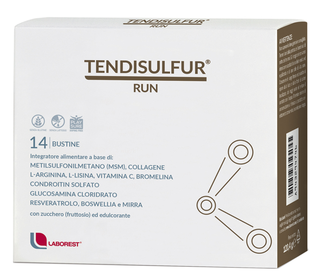 TENDISULFUR RUN 14 BUSTINE - Speedyfarma.it