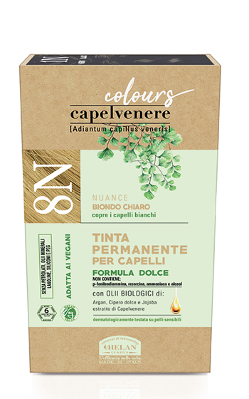 CAPELVENERE COLOURS TINTA CAPELLI 8N BIONDO CHIARO - Speedyfarma.it