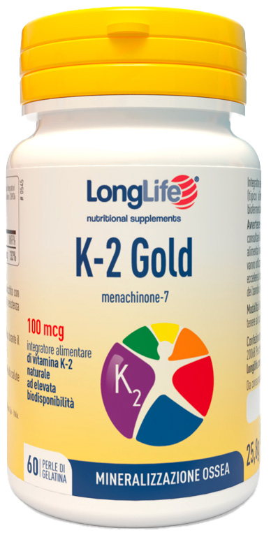 LONGLIFE K-2 GOLD 60 PERLE - Speedyfarma.it