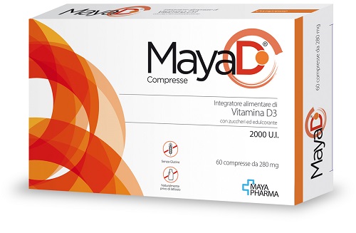 MAYA D 60 COMPRESSE MASTICABILI DA 280 MG - Speedyfarma.it