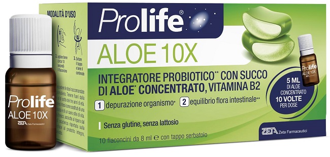 PROLIFE ALOE 10 FLACONI X 8 ML - Speedyfarma.it