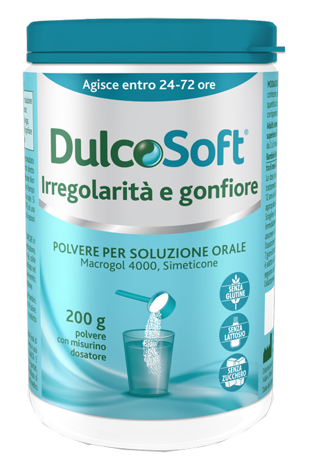 DULCOSOFT IRREGOLARITA' E GONFIORE POLVERE SOLUBILE 200 G - Speedyfarma.it