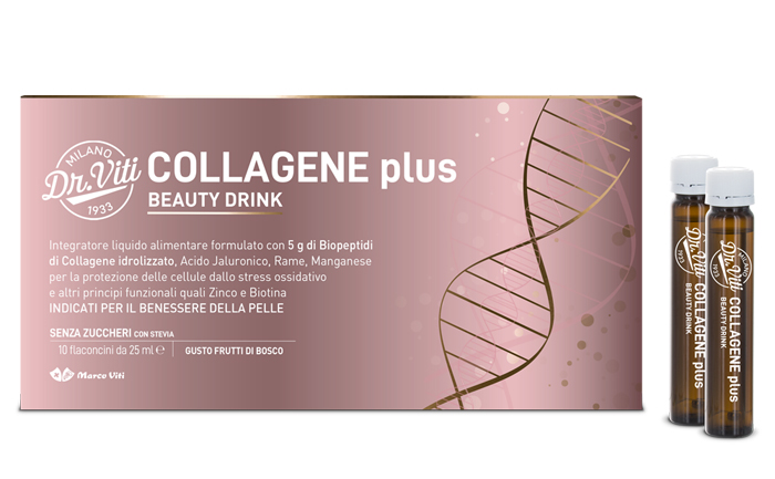 DR VITI COLLAGENE BEAUTY DRINK PLUS 250 ML - Speedyfarma.it