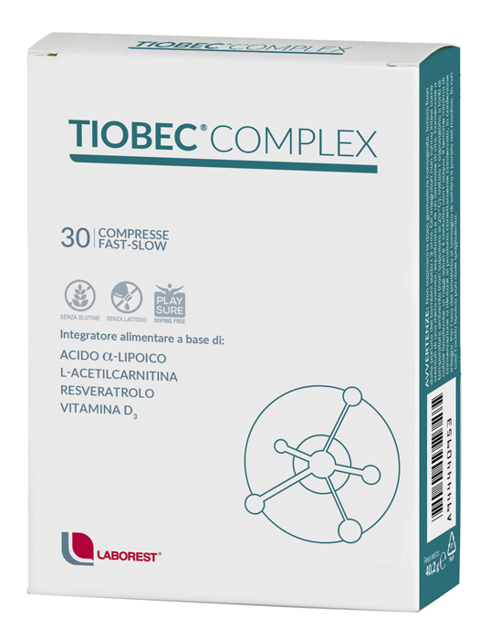 TIOBEC COMPLEX 30 COMPRESSE FAST SLOW - Speedyfarma.it