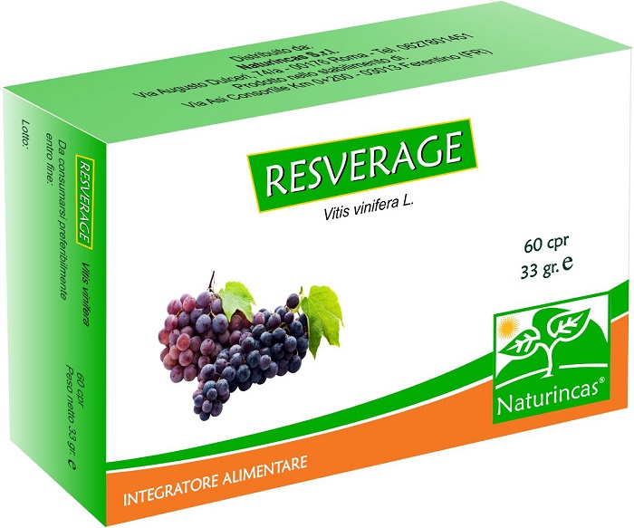 RESVERAGE NATURINCAS 60 CAPSULE - Speedyfarma.it