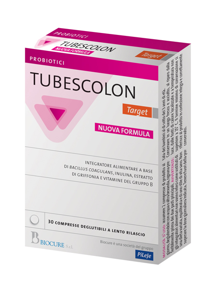 TUBESCOLON TARGET 30 COMPRESSE NUOVA FORMULA - Speedyfarma.it