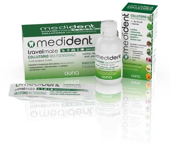 MEDIDENT TRAVELMATE COLLUTORIO MULTISENSORIALE 15 STICK DA 10 ML - Speedyfarma.it