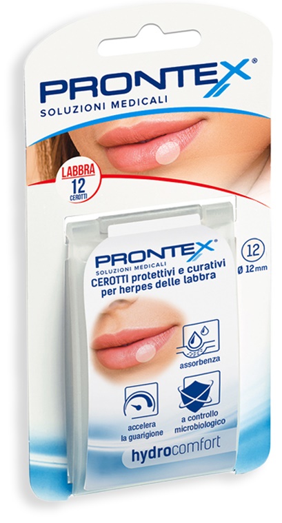 PRONTEX HYDROCOMFORT HERPES 12 PEZZI - Speedyfarma.it