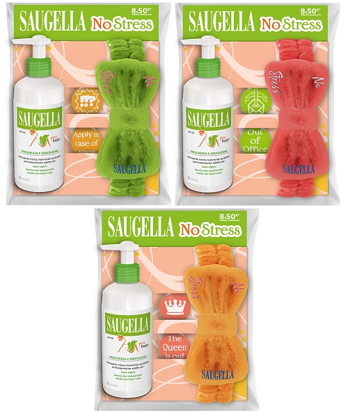 SAUGELLA YOUFRESH NO STRESS BUNDLE COMPOSTO DA 1 YOUFRESH 200 ML + GADGET FASCIA CAPELLI + GADGET 2 PATCH OCCHI - Speedyfarma.it