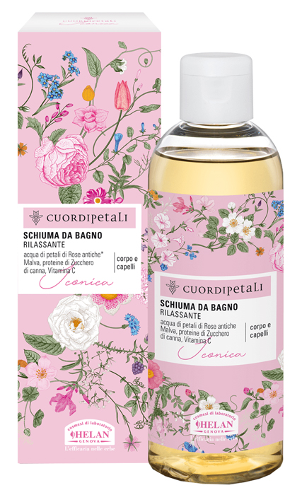CUOR DI PETALI ICONICA SCHIUMA BAGNO RILASSANTE 210 ML - Speedyfarma.it