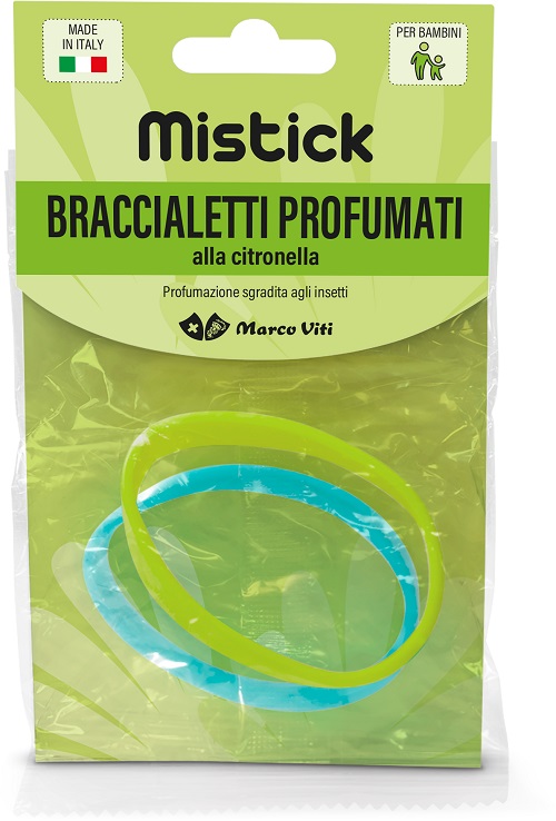 MISTICK BRACCIALETTI AZZURRO + VERDE 2 PEZZI - Speedyfarma.it