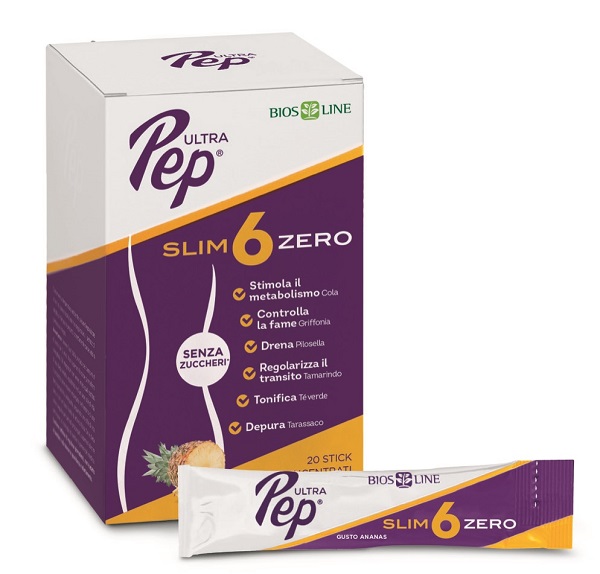 ULTRA PEP SLIM 6 ZERO ANANAS 20 STICK - Speedyfarma.it