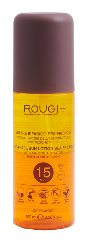 ROUGJ SUNTECH SPF15 BIFASICO INTENSIFICATORE ABBRONZATURA 100 ML - Speedyfarma.it