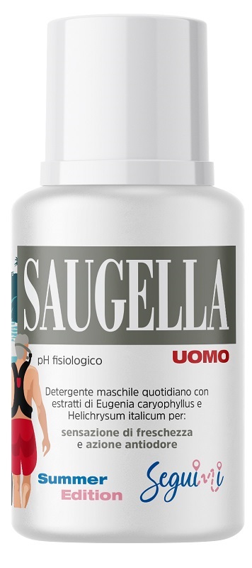 SAUGELLA UOMO PH FISIOLOGICO DETERGENTE MASCHILE QUOTIDIANO 100 ML - Speedyfarma.it