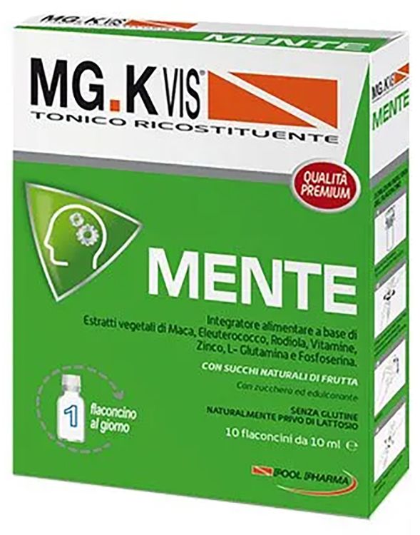 MGK VIS TONICO RICOSTITUENTE MENTE 10 FLACONCINI DA 10 ML - Speedyfarma.it